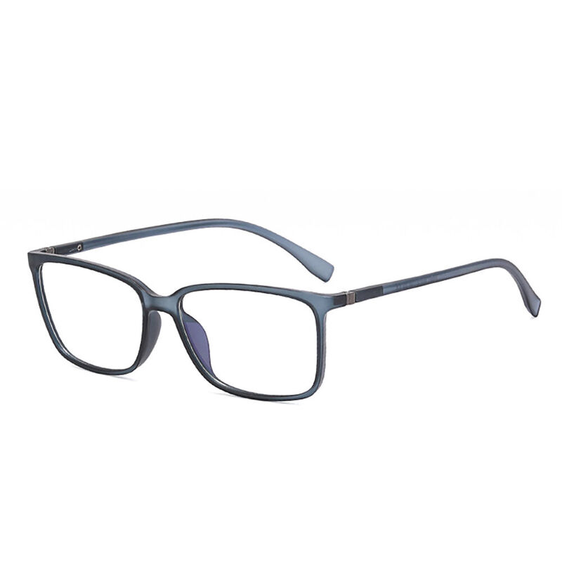 Cambridge Rectangle Blue Glasses