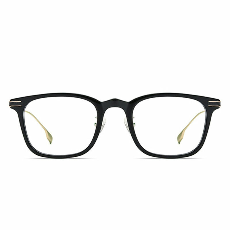 Carey Square Black Glasses