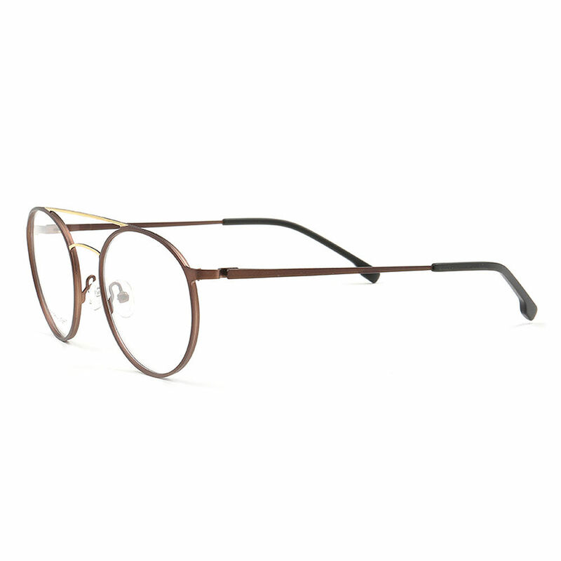 Chere Aviator Brown Glasses