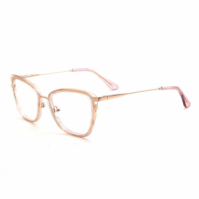 Henren Cat Eye Pink Glasses