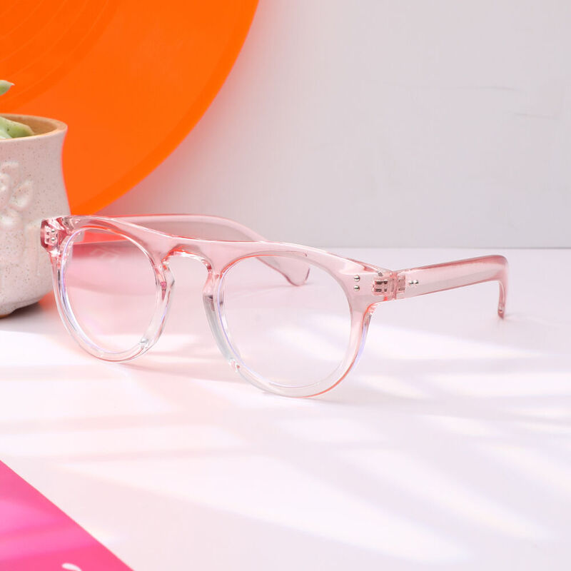 Paulei Round Pink Glasses