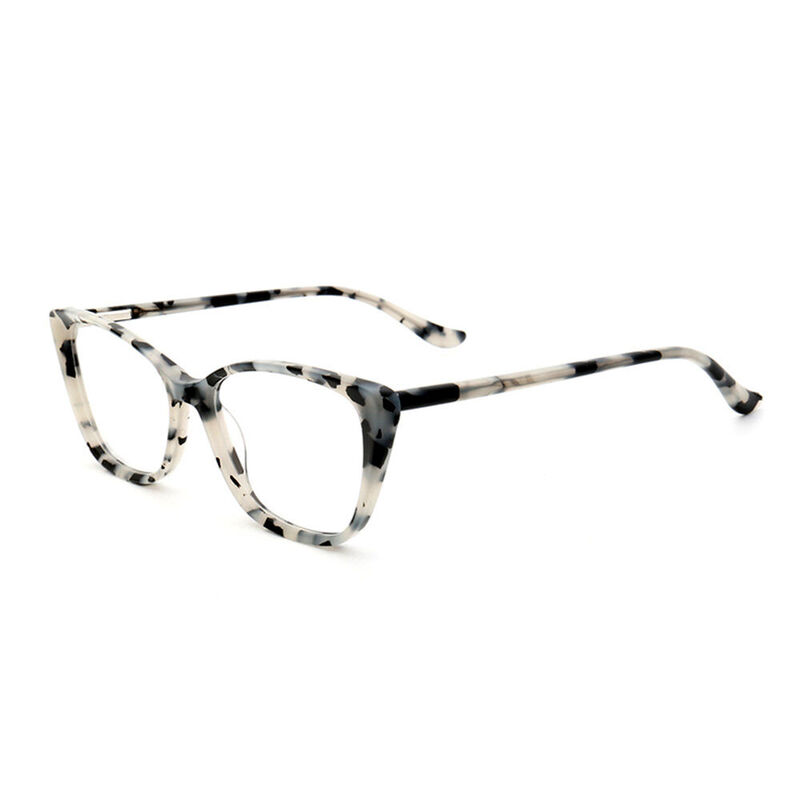Peggy Cat Eye Gray Glasses