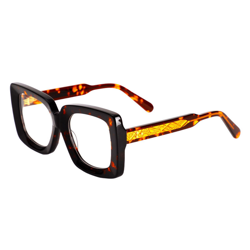 Symon Square Tortoise Glasses