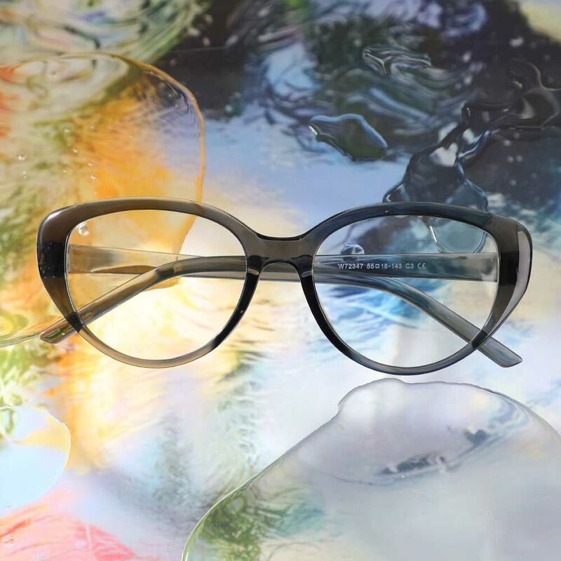 Gafas Graduadas Cat Eye Grises Audrey