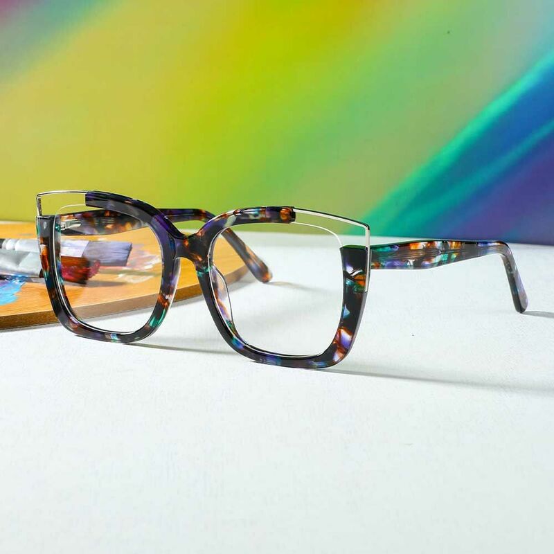 Occhiali da Vista Veromca Cat Eye Multicolore