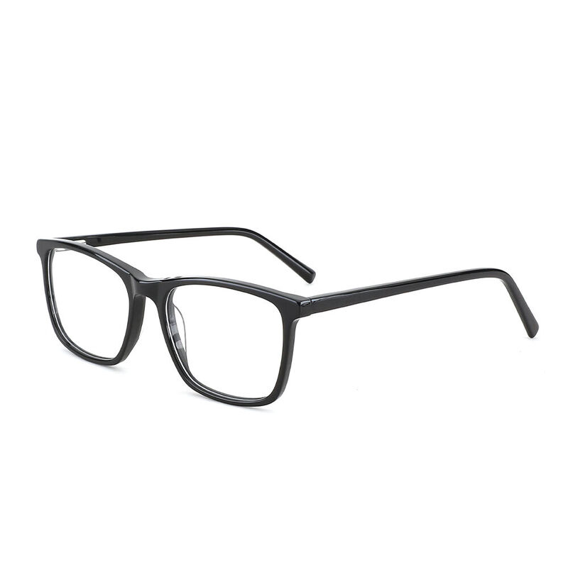 Nimo Retangle Black Glasses