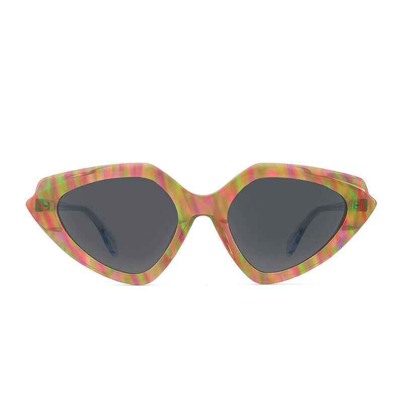 Adelia Cat Eye Floral Sunglasses
