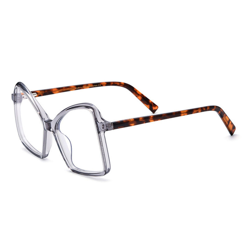 Banchs Cat Eye Gray Glasses