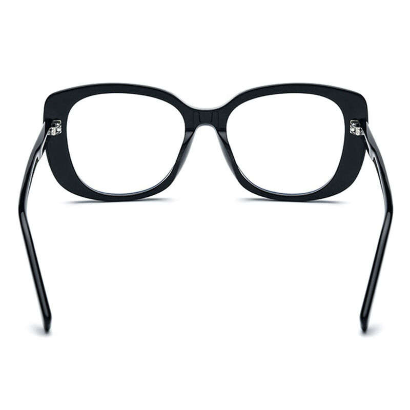 Vonnie Cat Eye Black Glasses