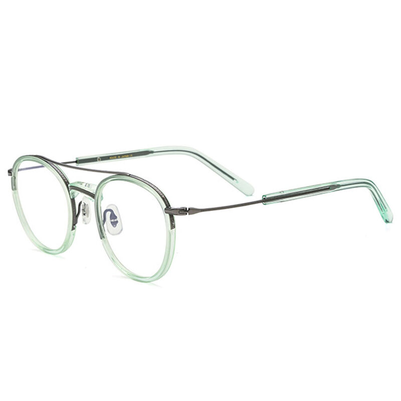 Joel Aviator Green Glasses