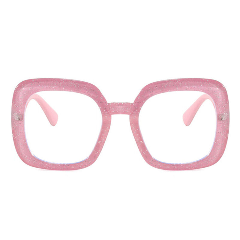 Patrick Square Pink Glasses