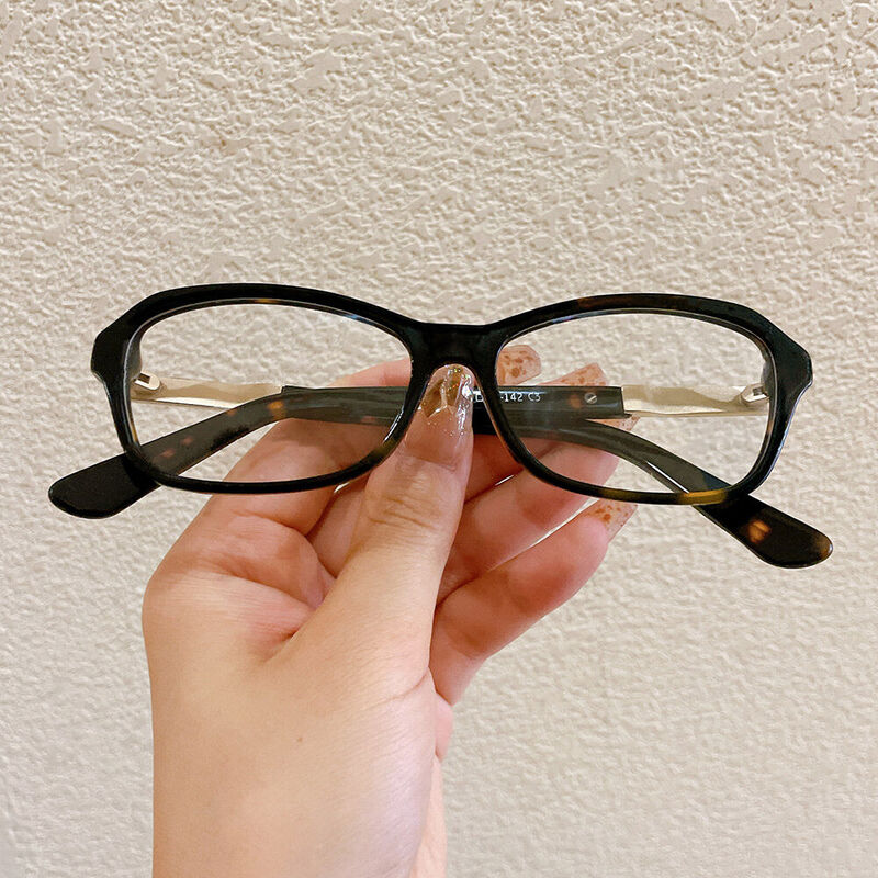 Steinbecie Rectangle Tortoise Glasses