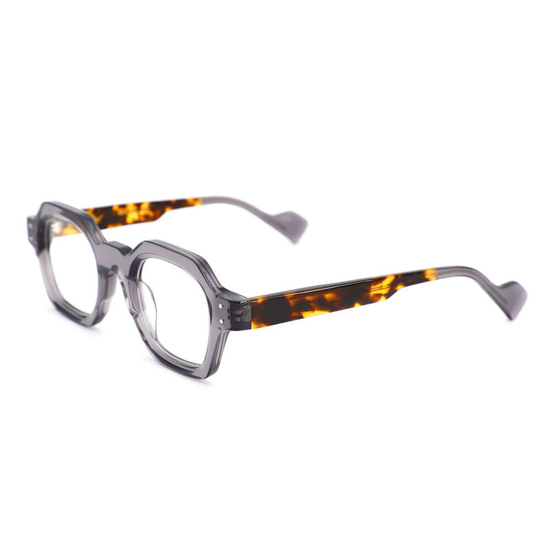 Occhiali da Vista Bloomfield Poligono Grigio