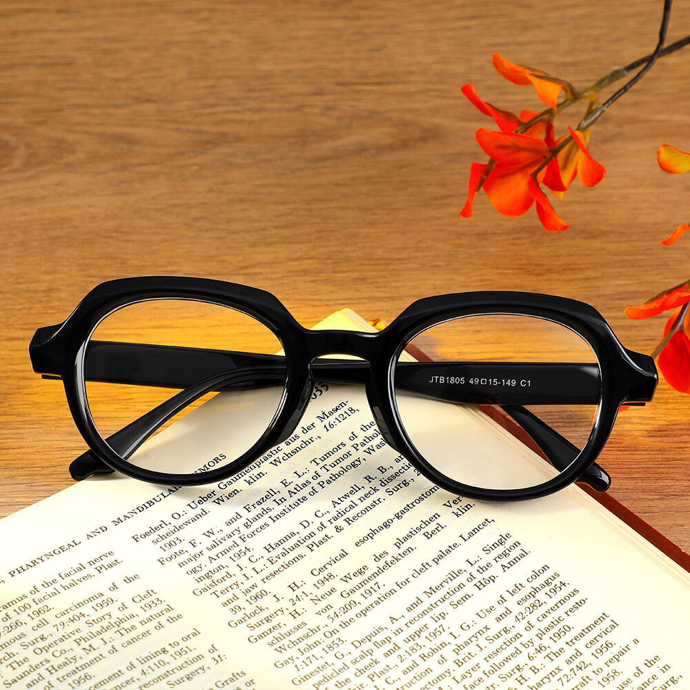 Lunettes de Vue Deborah Ronde Noir