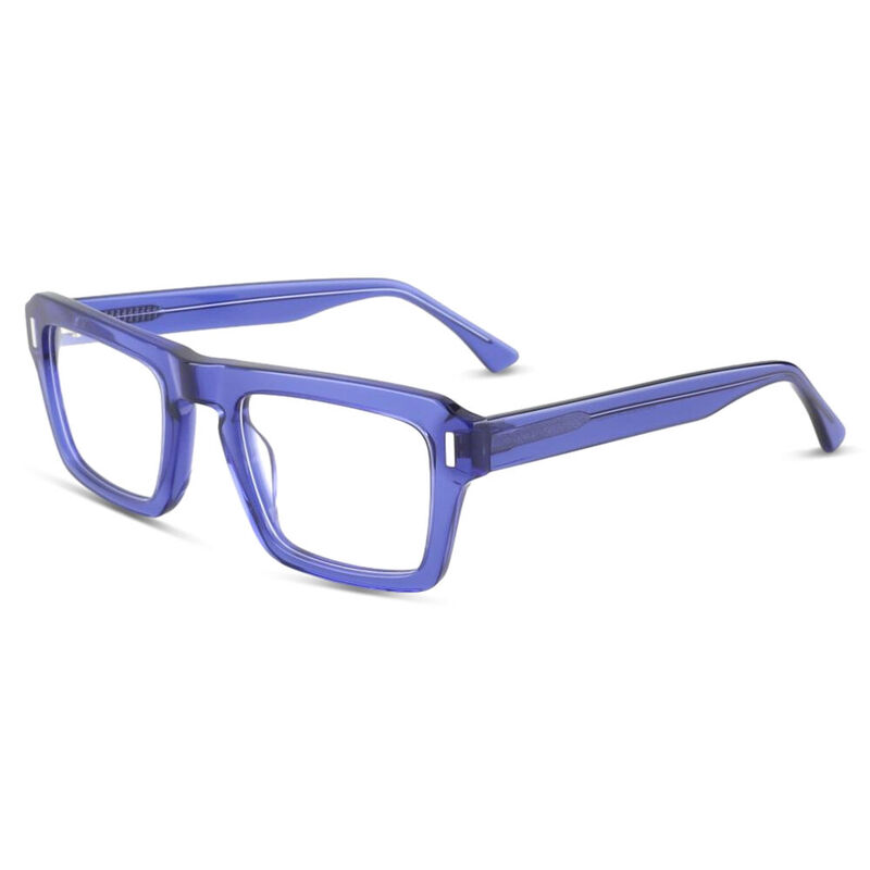 Kurup Square Purple Glasses