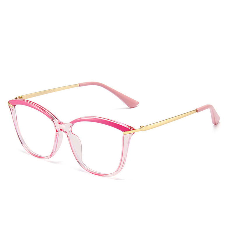 Yeates Cat Eye Pink Glasses