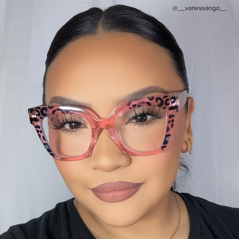 Lamb Cat Eye Pink Glasses