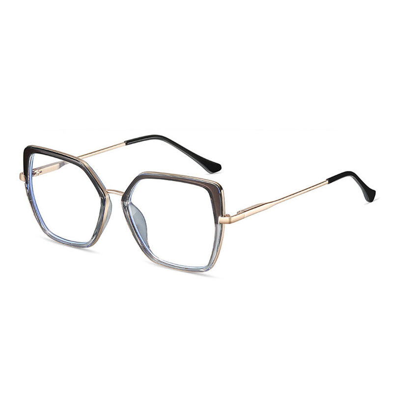 Jackso Cat Eye Gray Glasses