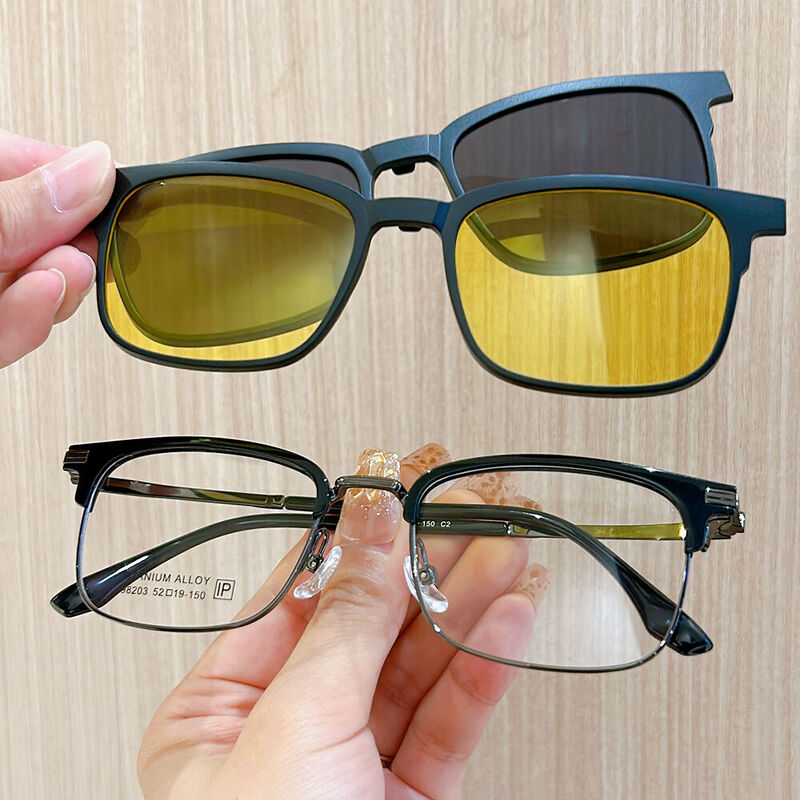 Lunettes de Vue Nige Browline Bronze