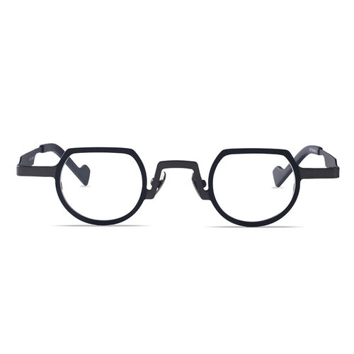 Jungle Oval Black Glasses