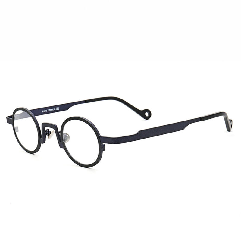 Arro Round Black Glasses