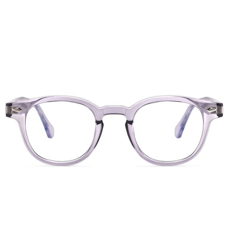 Aceso Round Gray Glasses