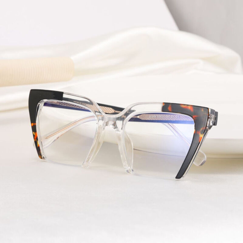 Basisky Square Tortoise Glasses