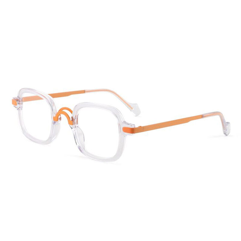 Sapir Square Clear Glasses