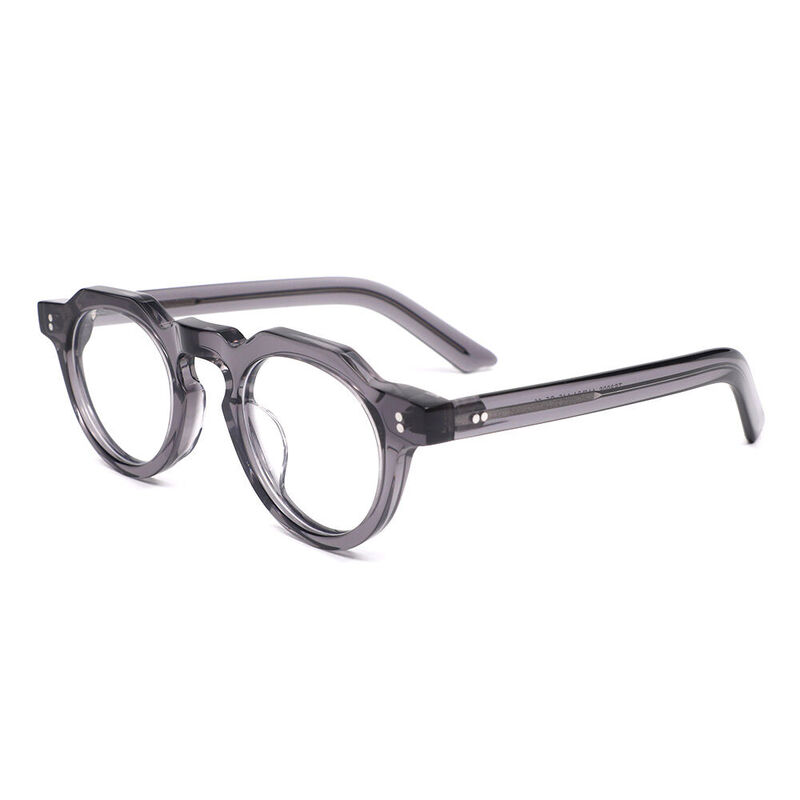 Susvn Round Gray Glasses