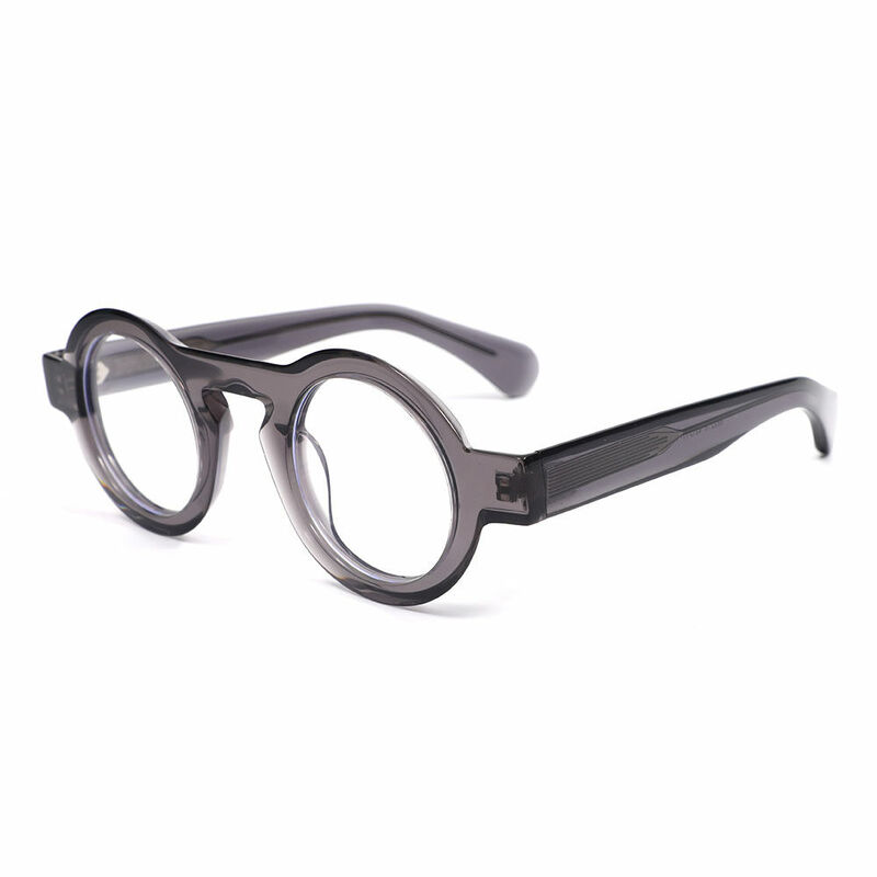 Jesso Round Gray Glasses