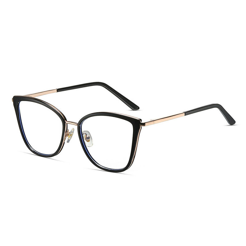 Bowen Cat Eye Black Glasses