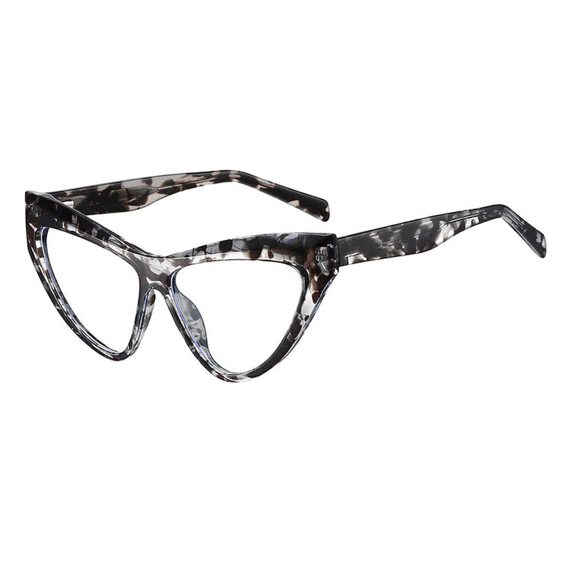 Henry Cat Eye Leopard Glasses