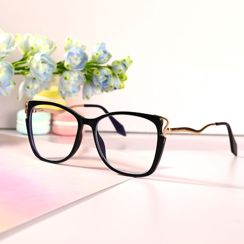 Henry Cat Eye Black Glasses