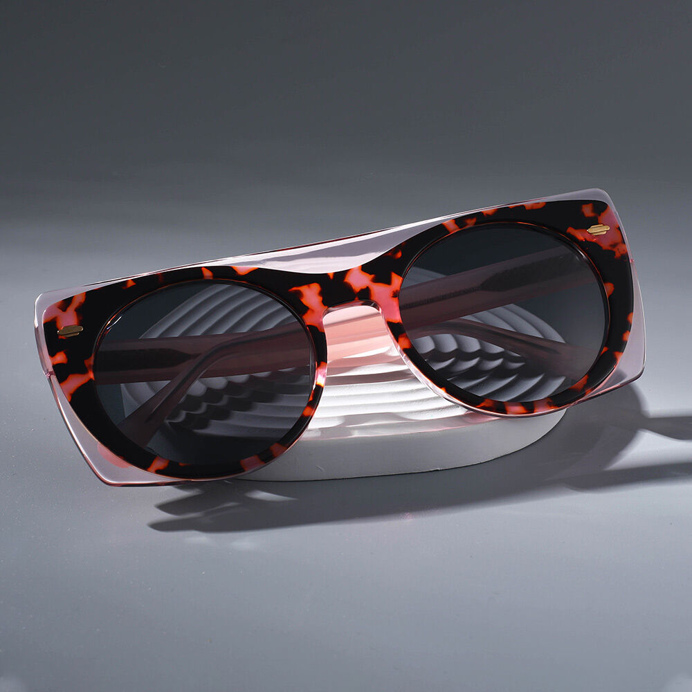 Otter Aviator Pink Tortoise Sunglasses