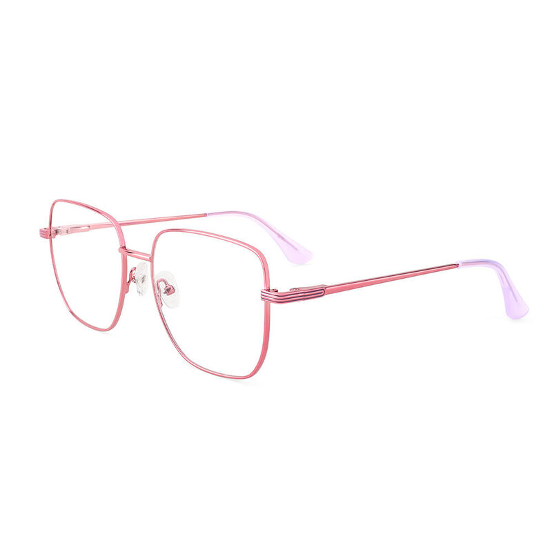 Annabelle Square Pink Glasses