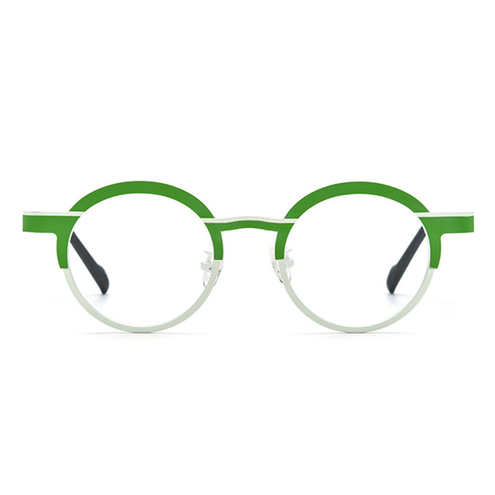 Occhiali da Vista Blume Rotondo Bianco