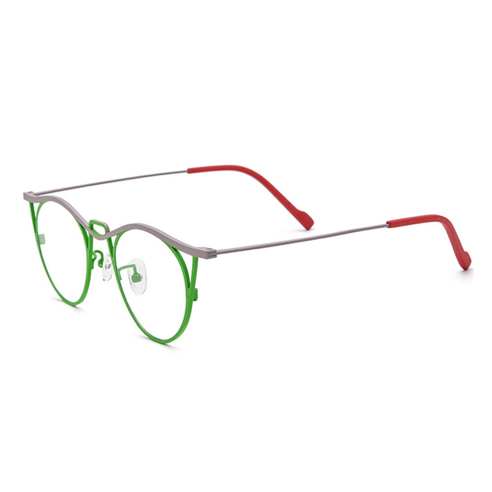 Felton Cat Eye Green Glasses