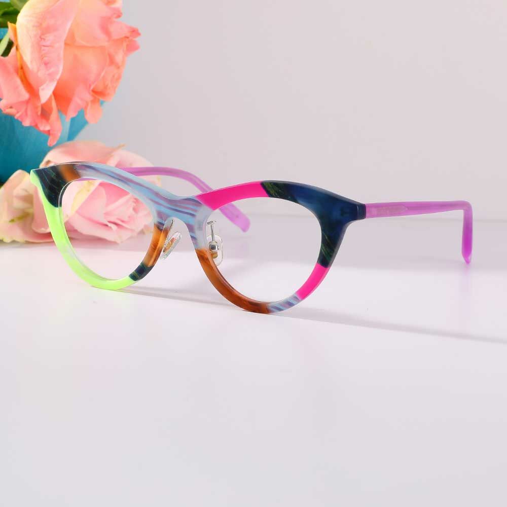 Webste Cat Eye Brown Glasses