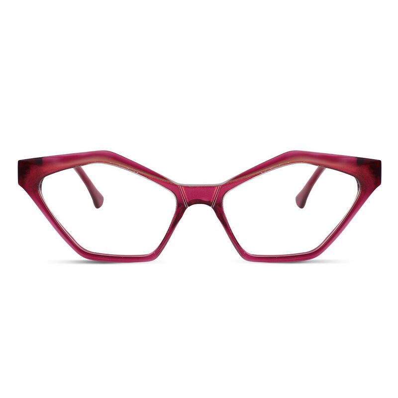 Darcy Cat Eye Purple Glasses