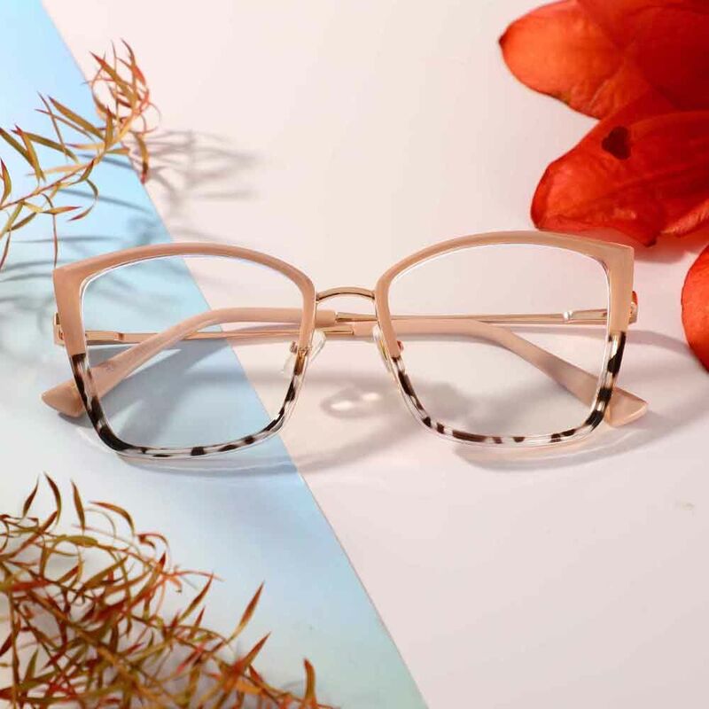 Babbitt Cat Eye Graue Brille