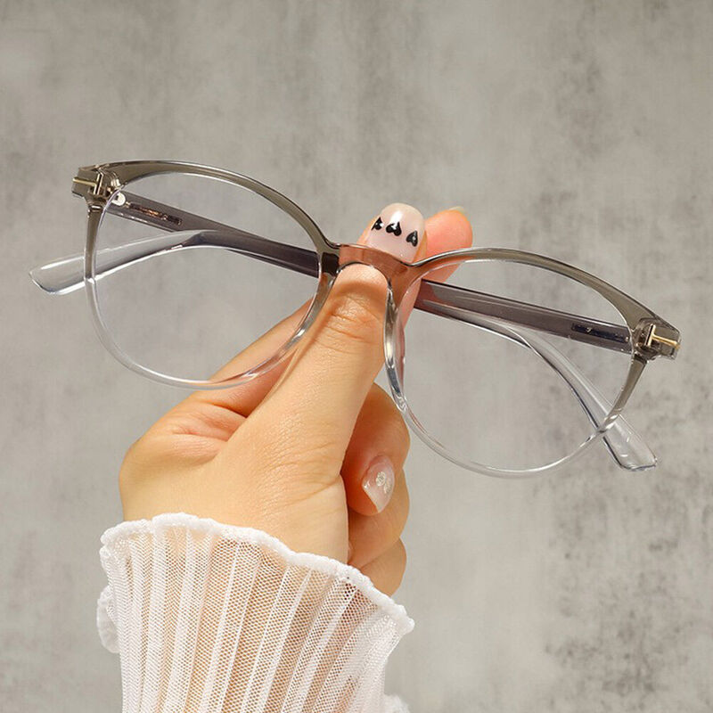 Ackerm Round Grey Glasses