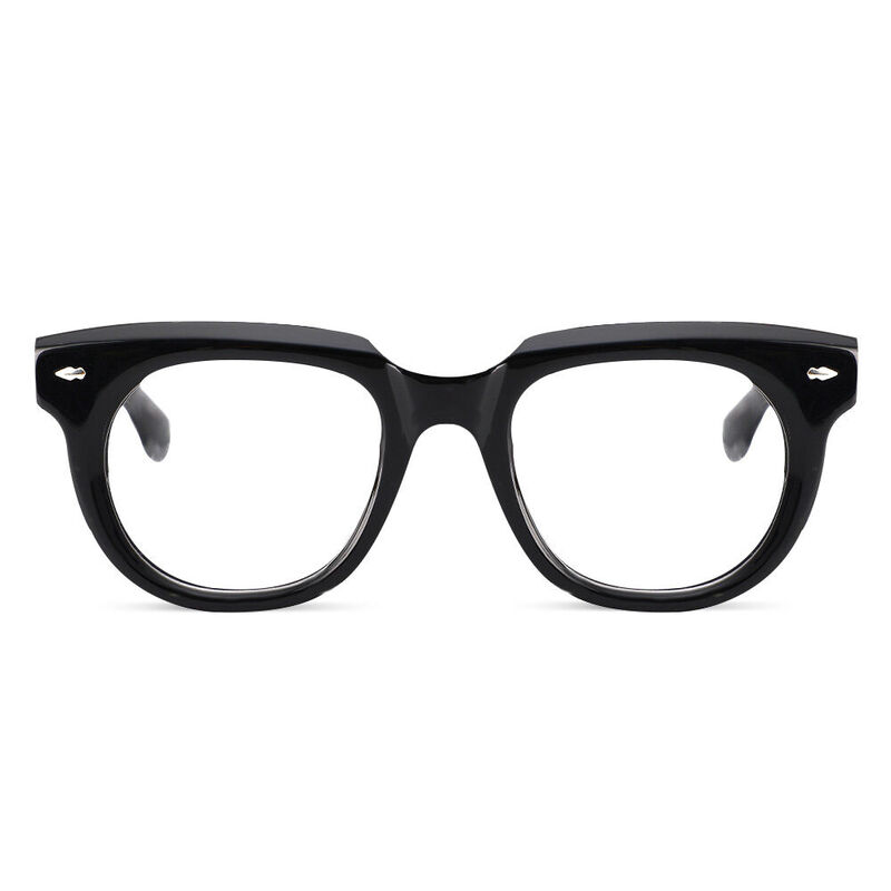 Cornell Quadratische Schwarze Brille