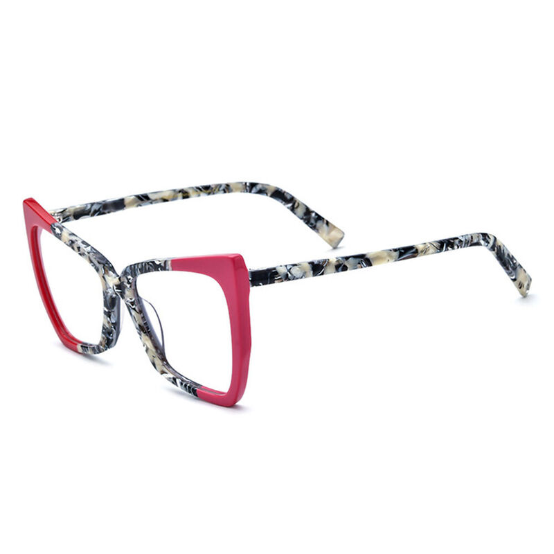 Henson Cat Eye Red Glasses