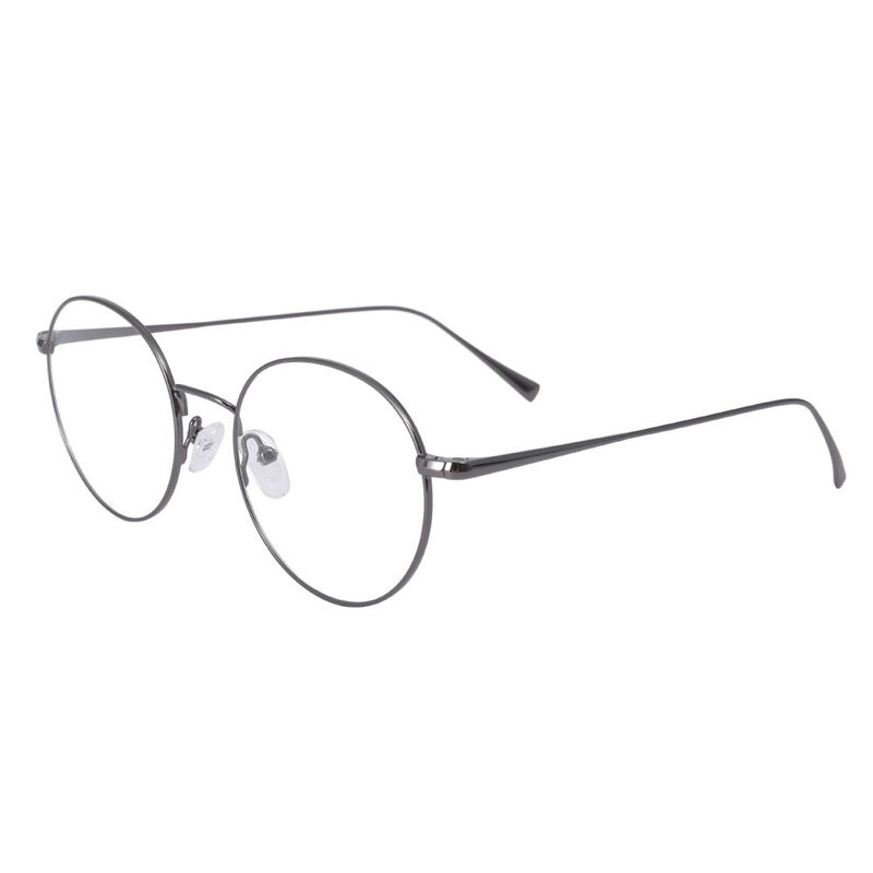 Thorne Round Black Glasses