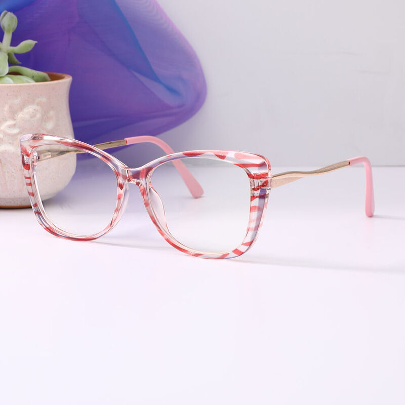 Josepa Cat Eye Pink Glasses