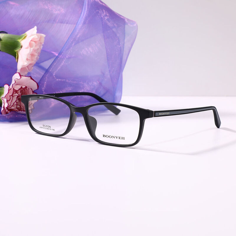 Samaiw Rectangle Grey Glasses