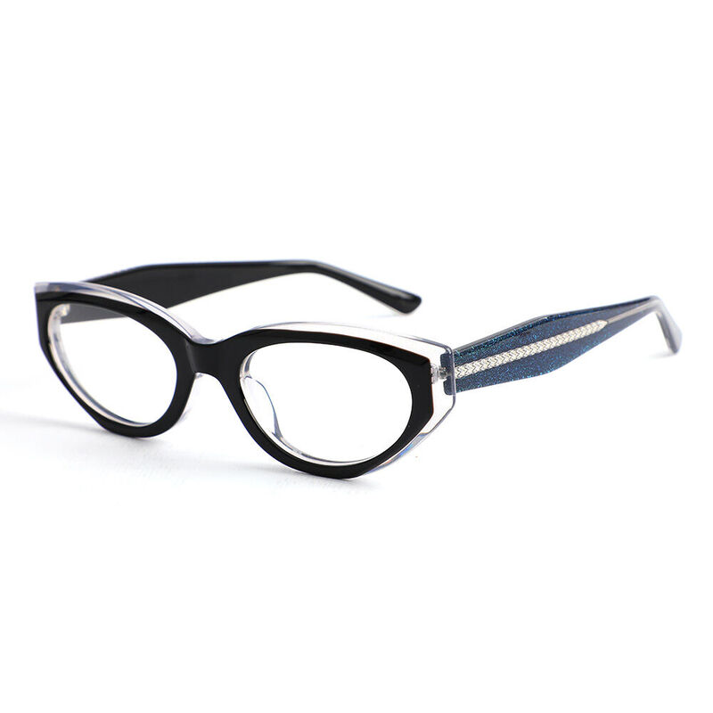 Lunettes de Vue Agatha Cat Eye Noir