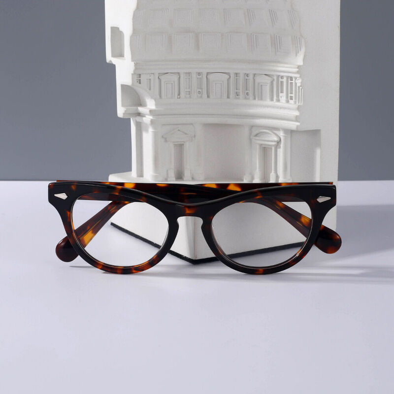 Airship Oval Tortoise Glasses