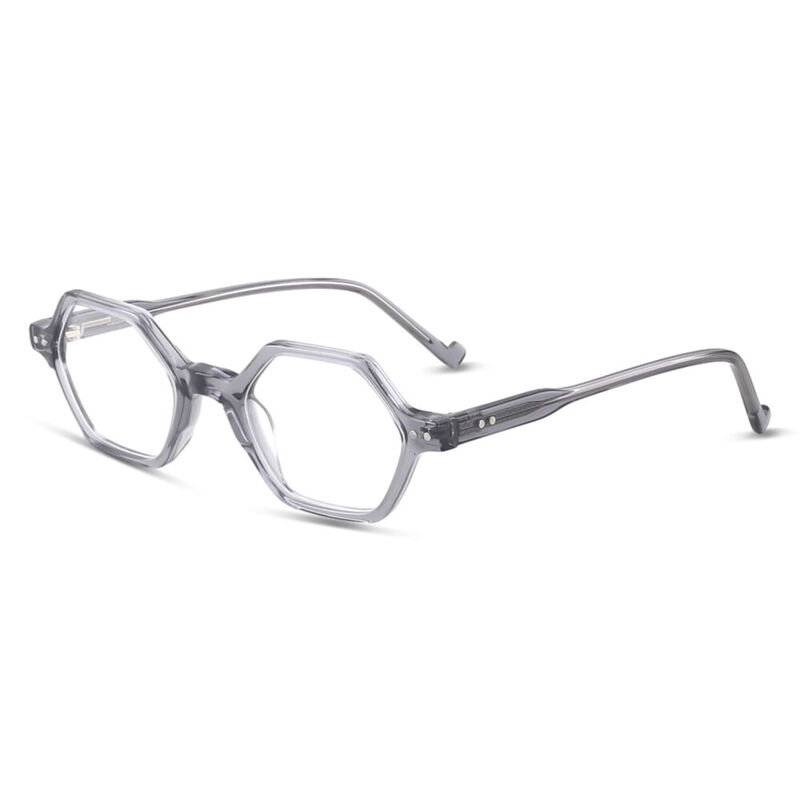 Dillon Geometric Grey Glasses