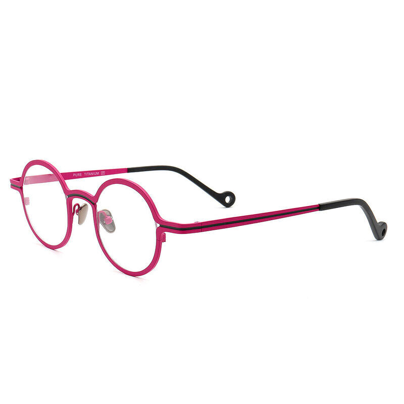 Cosmo Round Pink Glasses